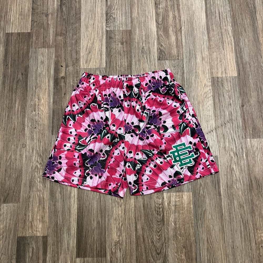 Eric Emanuel Pink Athletic Shorts